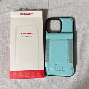 Wallet Case iPhone 16 ProMax Mint Green New in Box
